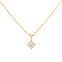 エテ ダイヤ ネックレス K18(YG) 0.8g 0.06