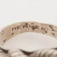 エルメス オーディエンヌ リング 925 6.3g シルバー A4365456｜中古