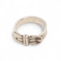 エルメス ブックルセリエ リング 925 4.4g シルバー