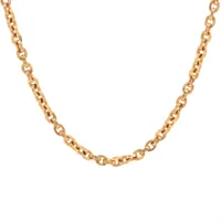 クロムハーツ ペーパーチェーン 18インチ ネックレス 22K×14K 53.6g