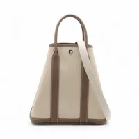 エルメス ガーデンファイルPM トワルミリタリーxネゴンダ ベトンxエトゥープ シルバー金具 Z:2021年