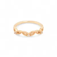 エテ 色石 リング K10(YG) 0.8g