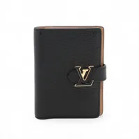 ヴィトン トリヨン LVヴェルティカルウォレットコンパクト M81561 ノワール コンパクトウォレット RFID反応あり