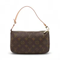 ヴィトン モノグラム ポシェットアクセソワール M51980 ブラウン