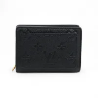 ヴィトン モノグラムアンプラント ポルトフォイユクレア M80151 ノワール コンパクトウォレット RFID反応あり