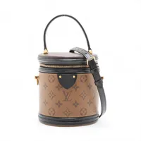 ヴィトン モノグラムリバース カンヌ M43986 ブラウン RFID反応あり