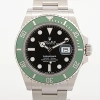 ロレックス サブマリーナーデイト 126610LV SS SS AT ブラック文字盤