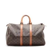 ヴィトン モノグラム キーポル45 M41428 ブラウン