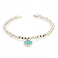 ティファニー リターン トゥ ティファニー ミニハートタグ ブレスレット 925 5.9g シルバー