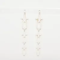 ティファニー ハードウェア グラジュエイテッド リンク ピアス(両耳用) 925 22.5g シルバー