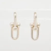 ティファニー ハードウェア ラージリンク ピアス(両耳用) 925 11.2g シルバー