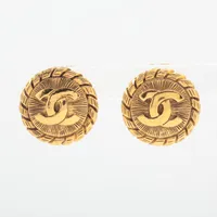 シャネル ココマーク 2401 イヤリング(両耳用) GP ゴールド