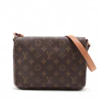 ヴィトン モノグラム ミュゼットタンゴ M51257 ブラウン