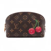 ヴィトン LV×TM モノグラム ポシェットコスメティック M13766 ブラウン ポシェット RFID反応あり