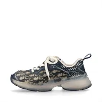 クリスチャンディオール DIOR VIBE レザー×ファブリック スニーカー