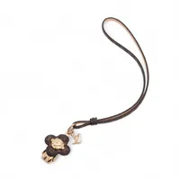 ヴィトン M02177 バッグチャーム ミニ ヴィヴィエンヌ DI0225 チャーム GP×PVC ブラウン×ゴールド