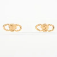 セリーヌ トリオンフ ピアス(両耳用) GP ゴールド