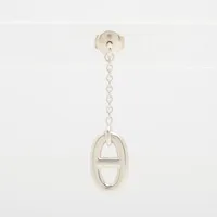 エルメス シェーヌダンクル ファランドール 2022 ピアス(両耳用 片方のみ) 925 3.5g シルバー