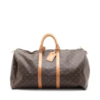 ヴィトン モノグラム キーポル55 M41424 ブラウン