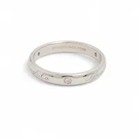 ティファニー ノーツルシダ 3P ダイヤ リング Pt950 4.0g