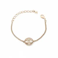 シャネル ココマーク A25B ブレスレット GP×ラインストーン ゴールド