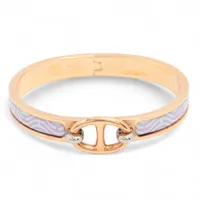 エルメス ミニクリックシェーヌダンクル バングル GP ゴールド