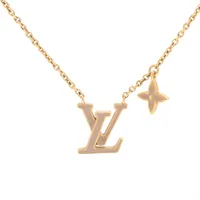 ヴィトン M02146 ネックレス LV アイコニック エナメル LE4264 ネックレス GP×エナメル ゴールド