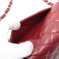 CHANEL シャネル ミニマトラッセ  20 キャビアスキン  ボルドー CHANEL - CHANEL シャネル ミニマトラッセ 20 キャビアスキン ボルドー