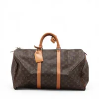 ヴィトン モノグラム キーポルバンドリエール50 M41416 ブラウン