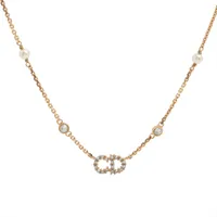 ディオール Clair D Lune クレール ディー リュヌ ネックレス GP