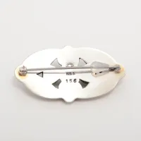 ジョージジェンセン ブローチ 925 9.3g 156 A4371612｜中古ブランド品
