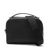 ロエベ アナグラム カメラ クロスボディバッグ ミニ レザー ショルダーバッグ ブラック