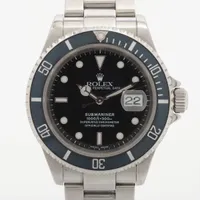 ロレックス サブマリーナーデイト 16610 SS SS AT ブラック文字盤 あまりごま1
