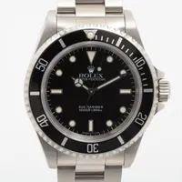 ロレックス サブマリーナー 14060 SS SS AT ブラック文字盤