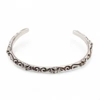 クロムハーツ SBTバンド バングル 925 18.1g