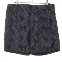 モンクレール BOXER MARE 24年 ポリエステル 水着 M メンズ グレー×ブラック  K10912C00017