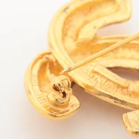 Chanel Coco Mark Matelasse 1142 Brooch GP Gold A4374070｜Pre-owned