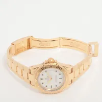 The Elder Statesman カシミヤ クリスタル ブレスレット ロレックス ヨットマスター 16628 オイスターブレスレット 白 ドット