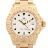 ロレックス ヨットマスター 16628 YG YG AT ホワイト文字盤