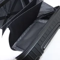 Rimowa essential sleeve polycarbonate x leather Carry case Black