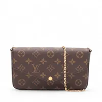 ヴィトン モノグラム ポシェット フェリシー M81896 ブラウン