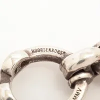 ホーセンブース オープンリンク ブレスレット 925 21.5g 5MM 6Pダイヤ