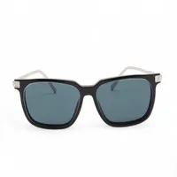 ヴィトン Z1667E サングラス LVライズ スクエア サングラス GP×レジン ブラック×シルバー×ブルー