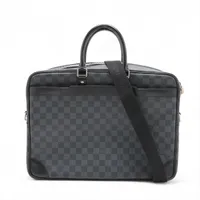 ヴィトン ダミエグラフィット ポルトドキュマンヴォワヤージュGM N41123 ブラック