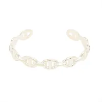 エルメス シェーヌダンクル アンシェネ 2022 バングル SH 925 17.6g シルバー