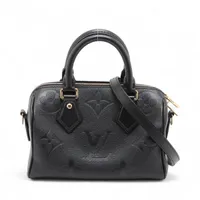 ヴィトン モノグラム アンプラント スピーディ バンドリエール20 M58953 ブラック RFID反応あり