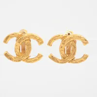 シャネル ココマーク イヤリング(両耳用) GP ゴールド