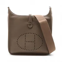 エルメス エヴリン3 29 PM トリヨンクレマンス エトゥープ シルバー金具 W:2024年