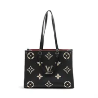 ヴィトン モノグラムアンプラント オンザゴーMM M45495 ブラック RFID反応あり