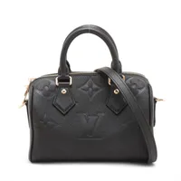 ヴィトン モノグラム アンプラント スピーディ バンドリエール20 M58953 ブラック RFID反応あり